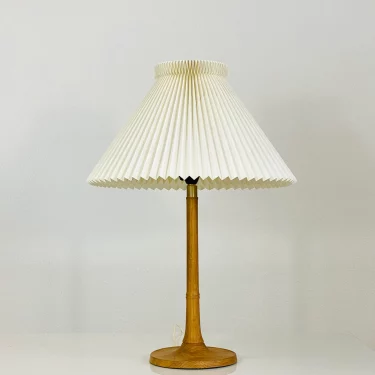 Oak Wood Desk Lamp